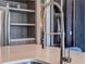Close-up of a modern kitchen faucet with a sleek design and a clean aesthetic at 8515 Saint Marino Blvd, Orlando, FL 32836
