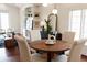Bright dining area with a round wooden table and stylish decor at 1010 Terrace Blvd, Orlando, FL 32803
