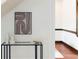 Stylish hallway decor featuring modern art and a sleek console table at 1010 Terrace Blvd, Orlando, FL 32803