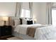 Stylish bedroom with neutral tones, plush bedding, and plenty of natural light at 1010 Terrace Blvd, Orlando, FL 32803