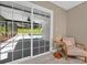 Indoor/outdoor living with slider access to the patio, pool, and green backyard at 10545 Parkway Dr, Clermont, FL 34711