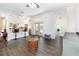 Spacious living room with hardwood floors, modern furnishings, and natural light at 11900 Frieth Dr, Orlando, FL 32837