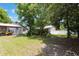 Lush backyard with mature trees and well-maintained landscaping at 1505 Magnolia Ave, Sanford, FL 32771
