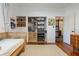 Bedroom with closet, shelving and drawers for clothing storage at 1505 Magnolia Ave, Sanford, FL 32771