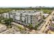 Stunning aerial view of condo building featuring stylish balconies and a convenient location at 2305 Edgewater Dr # 1509, Orlando, FL 32804