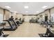 The spacious gym boasts state-of-the-art equipment and ample natural light, promoting a healthy lifestyle at 2305 Edgewater Dr # 1509, Orlando, FL 32804