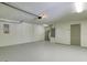 Spacious garage with painted walls and floor at 25 Reflections Village Dr, Ormond Beach, FL 32174