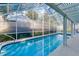 A great angle of the indoor pool with lots of natural light and privacy at 25 Reflections Village Dr, Ormond Beach, FL 32174