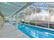 Relax in this lovely indoor pool that is surrounded by windows and natural light at 25 Reflections Village Dr, Ormond Beach, FL 32174