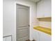 Well-organized storage room with built-in cabinets and plenty of room for supplies at 25 Reflections Village Dr, Ormond Beach, FL 32174