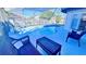 Inviting backyard featuring a private pool, comfortable lounge chairs, and a screened enclosure at 3129 Arrow Dr, Kissimmee, FL 34746