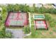 Community tennis and sports courts, including a pool, offering recreational opportunities for residents at 4002 Richmond Xing, Leesburg, FL 34748