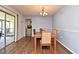 Cozy dining area with wood floors and lots of light at 8625 Shady Glen Dr, Orlando, FL 32819