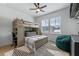 Bright bedroom with a bunk bed and beanbag chair, perfect for a  at 10183 Peebles St, Orlando, FL 32827