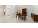Inviting dining area featuring tile floors and natural light at 1243 Tangerine Cir, Lady Lake, FL 32159