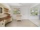 Office area with custom shelves, drawers and desk at 1243 Tangerine Cir, Lady Lake, FL 32159