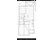 Detailed floor plan showcasing the layout of the home's first level and room dimensions at 164 14Th Ave, Longwood, FL 32750