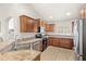 Well-equipped kitchen featuring ample counter space and modern stainless steel appliances at 1880 Lorraine Way, St Cloud, FL 34769