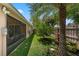 Spacious backyard featuring lush landscaping and mature trees, perfect for outdoor enjoyment at 3188 Verbena Ct, Deltona, FL 32725