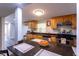 Updated kitchen with granite countertops and stainless-steel appliances at 4515 Isaac Ln, Sanford, FL 32771