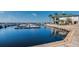 Picturesque marina with boats docked against a beautiful building backdrop at 606 Ohio Ave, St Cloud, FL 34769