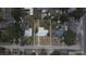 Aerial view of property and surrounding neighborhood at 88 E Charlotte Ave, Eustis, FL 32726