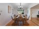 Elegant dining room with stylish lighting fixture and modern furniture at 927 Boardman St, Orlando, FL 32804