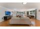 Spacious living room with hardwood floors and access to outdoor space at 927 Boardman St, Orlando, FL 32804
