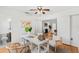 Functional home office with workspace, storage, and adjacent bathroom at 927 Boardman St, Orlando, FL 32804
