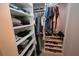 Spacious walk-in closet with ample shelving and hanging space for clothes and accessories at 971 Desert Candle Dr, Ocoee, FL 34761