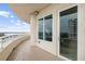 Spacious curved balcony boasts scenic views and ample room for outdoor seating at 100 S Eola Dr # 1406, Orlando, FL 32801