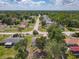 Aerial view of the neighborhood, with a focus on the property's location within a residential area at 1113 Leeward Dr, Deltona, FL 32738