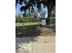 Gated land featuring clear demarcation with a fence and ‘no trespassing’ sign for private and secure property access at 1219 Serissa Ct, Orlando, FL 32818