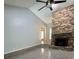Open living room featuring a brick fireplace and light-filled room at 1219 Serissa Ct, Orlando, FL 32818