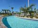 A winding lazy river at the community pool at 1513 Maidstone Ct, Davenport, FL 33896