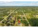 Aerial perspective of the property amidst a landscape of lush greenery, highlighting its advantageous location at 19073 Sabal St, Orlando, FL 32833