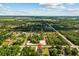 Expansive aerial shot of the property highlighting its location amidst lush greenery and serene surroundings at 19073 Sabal St, Orlando, FL 32833