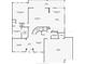 Detailed first-floor plan highlighting the primary bedroom, kitchen, Gathering room, and lanai at 2607 Stanmore Ct, Orlando, FL 32817