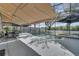 Screened-in pool and patio area, perfect for outdoor entertaining and relaxation at 325 Aldridge Ln, Davenport, FL 33897