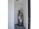This is a view of the water heater installed in a closet at 4226 Kelly Miller Ct, Orlando, FL 32811