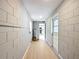 The basement features block wall construction, wood flooring and an exterior entrance at 116 7Th St, Winter Haven, FL 33880