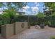 Backyard with outdoor seating and a lush green perimeter at 2238 Hawick Ln # 2238, Winter Park, FL 32792