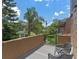 Balcony with chairs overlooking lush greenery at 2238 Hawick Ln # 2238, Winter Park, FL 32792