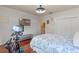 Spacious bedroom with light walls and wood floors featuring a peloton and stationary bike at 2238 Hawick Ln # 2238, Winter Park, FL 32792