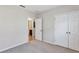 Bedroom view featuring closet and bathroom entrance at 2426 Addison Creek Dr, Kissimmee, FL 34758