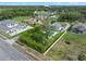 Aerial shot of modern homes with landscaped yards, showcasing privacy features and spacious designs at 3865 W Stillwood Ln, Lake Mary, FL 32746