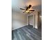 Clean bedroom with a closet, neutral paint, hardwood floors and a ceiling fan at 626 Old Pine Ct, Sanford, FL 32773