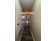 A long hallway with a dark wood floor and doors on either side at 626 Old Pine Ct, Sanford, FL 32773