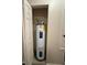 Water heater in utility closet at 626 Old Pine Ct, Sanford, FL 32773