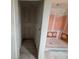 A bathroom under construction features a walk-in closet area and smooth drywall in a well-lit space at 710 Junonia Blvd, New Smyrna Beach, FL 32168